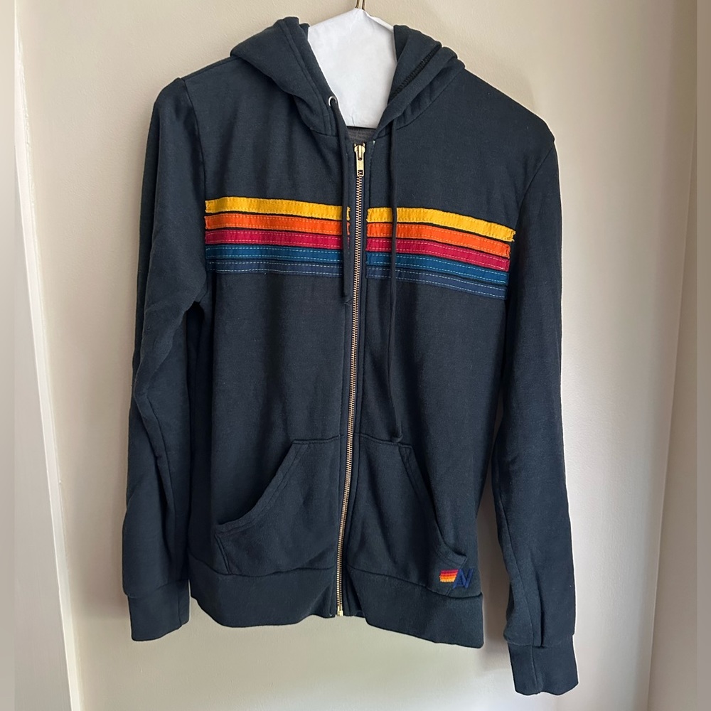 Aviator Nation Zip Up Hoodie
